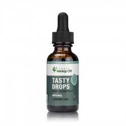 Tasty Drops Extra Strength - Natural - 1000mg