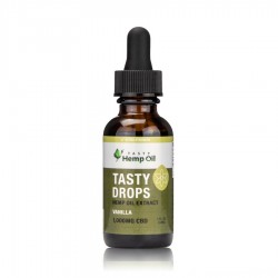Tasty Drops Extra Strength - Vanilla - 1000mg