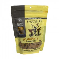 Hemp Wellness Dog Chews (Small) - 36-38 treats - 1mg each - Pumpkin